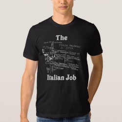 Italian Job Map T-Shirt