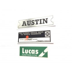 Austin 1800 Engine Bay Sticker Bundle 3