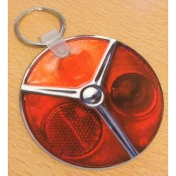 Mk1 Ford Cortina Tail Light Circular Key Ring