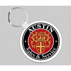 Austin Sales & Service Replica Key Ring