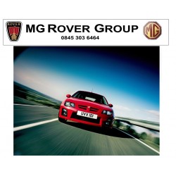 MG Rover Window Sticker