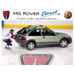 MG Rover Direct Replica Window Sticker