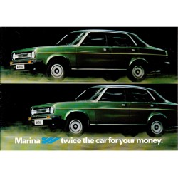 Morris Marina 2 A-Series Sticker Bundle 4 & Dealer Sticker