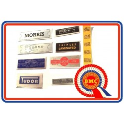 Morris Mini Mk1 850 1000 & Cooper Sticker Bundle 9