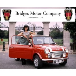 Bridges Motor Company of Cirencester Replica Rover Dealer Window Sticker