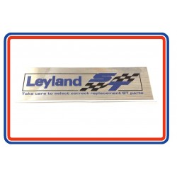 LEYLAND ST Rocker Cover Sticker LMG1017