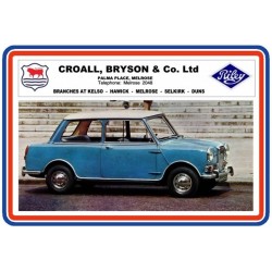 Croall Bryson & Co Ltd of Melrose - Morris & Riley Replica Dealer Window Sticker