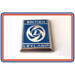 British Leyland A Panel Badge - Silver/Blue