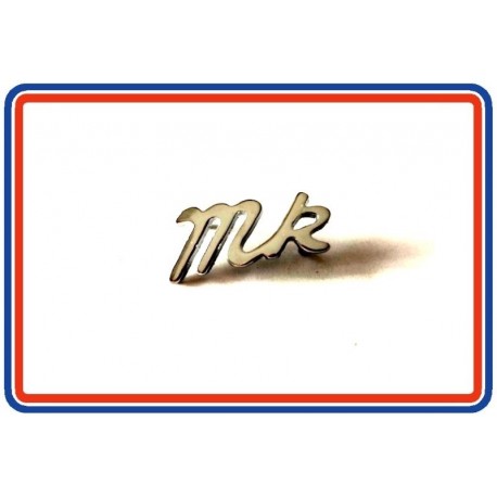 Chrome MK Mk2 Mini Boot Badge AVB191