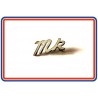 Chrome MK Mk2 Mini Boot Badge AVB191