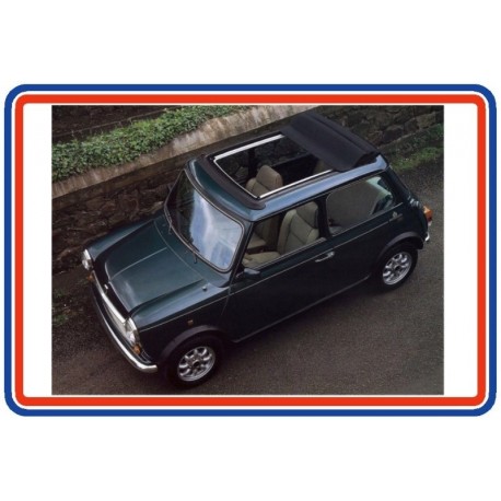 Rover Mini British Open Top Full Engine Bay Sticker Bundle