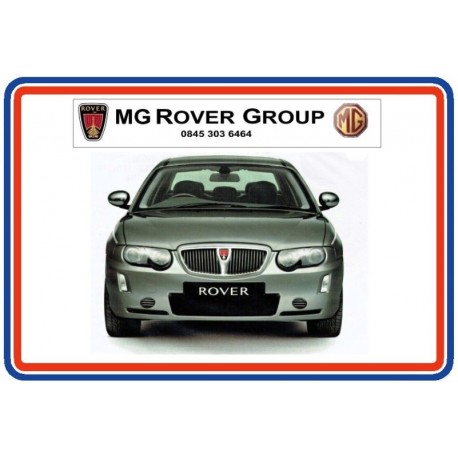 MG Rover Window Sticker