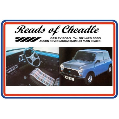 Reads of Cheadle Replica Window Sticker - Non Stock