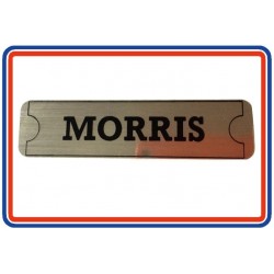 MORRIS Rocker Cover Brushed Aluminum Sticker ST135
