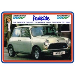 Parkside Austin Rover Coventry Replica Window Sticker
