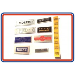 Morris Mini Mk1 850 1000 & Cooper Sticker Bundle 8