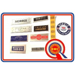 Morris Mini Mk1 850 1000 & Cooper Sticker Bundle 10