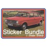 Austin Maxi 1750 Engine Bay Sticker Bundle + Dealer Sticker