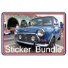 Morris Mini Mk2 850 1000 & Cooper Sticker Bundle 11