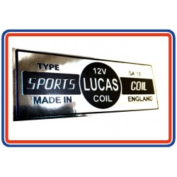 Lucas Sports Coil Sticker ST156