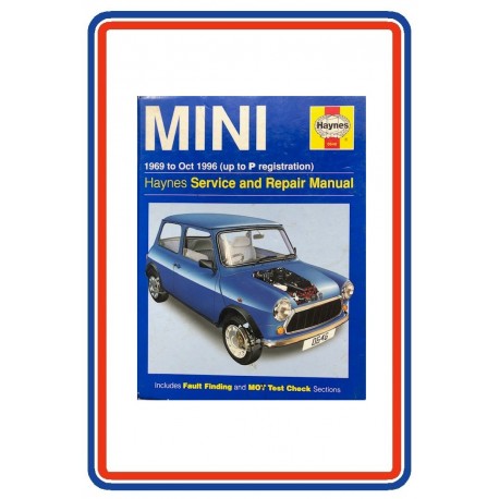 Haynes Mini 1969 to 1996 Owners Workshop Manual