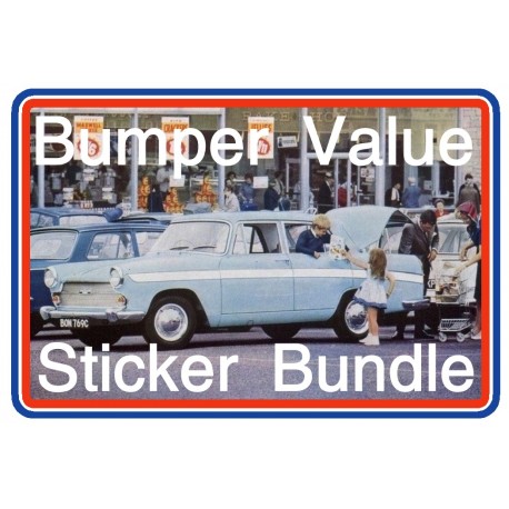 Austin Cambridge Bumper Value Sticker Bundle