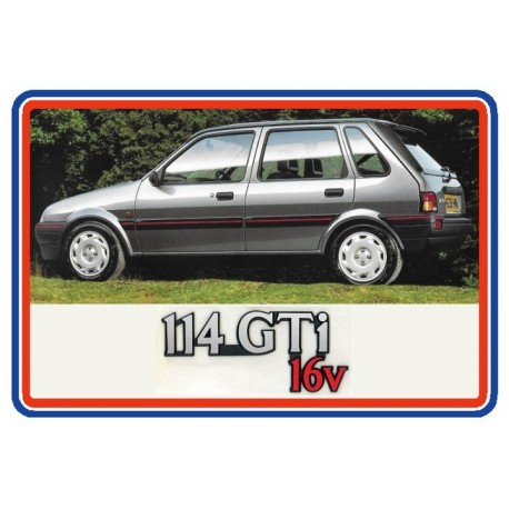 Rover Metro GTi Engine Bay Sticker Bundle