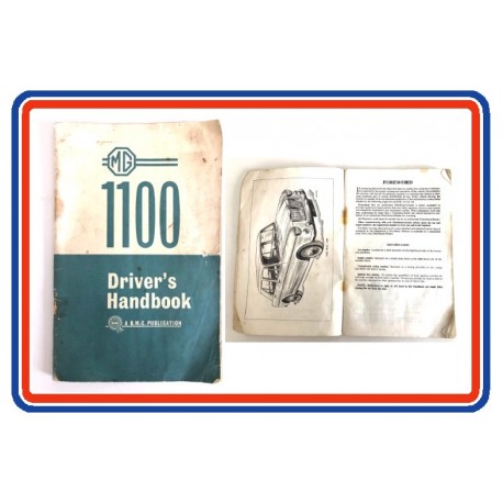 MG 1100 Driver's Handbook