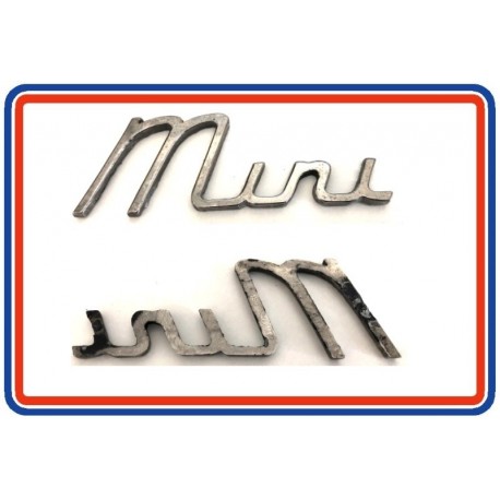 Mk1 Mini Boot Script Badge (Used)