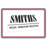 SMITHS Heated Rear Window Sticker