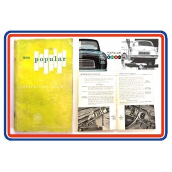 Ford Popular 100E Instruction Book (used)