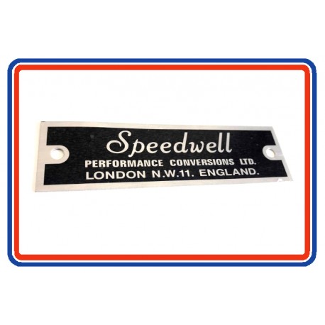 Speedwell Replica Rocker Cover Plate CRCP383