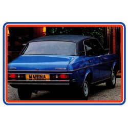 Morris Marina 2 Sticker O-Series Bundle 4 & UK Bumper Sticker