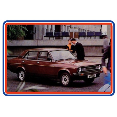 Morris Marina 2 Sticker O-Series Bundle 4 & Replica Dealer Sticker
