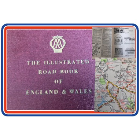 AA Illustrated Road Map of Scotland 1960