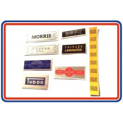 Morris Mini Mk1 850 1000 & Cooper Sticker Bundle 7