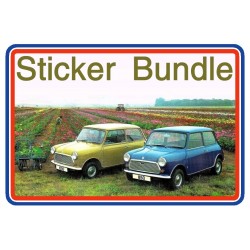 BL Mini Mk3 850 1000 & Cooper Sticker Bundle 2