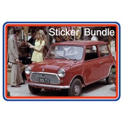 BL Mini Mk3 850 1000 & Cooper Sticker Bundle 5