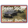 Allegro 1100 & 1300 Sticker Bundle 1 with dealer sticker