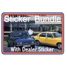 Allegro 1500 Sticker Bundle 1 with dealer sticker