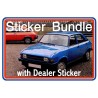 Allegro 3 1000 & 1300 Sticker Bundle 1 with dealer sticker
