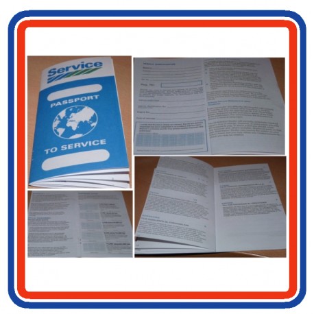 British Leyland Austin Morris Replica Service Book