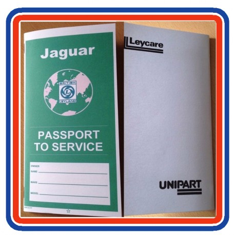 British Leyland Jaguar Passport to Service Booklet