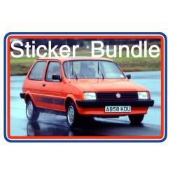 MG Metro 2 Piece Sticker Bundle