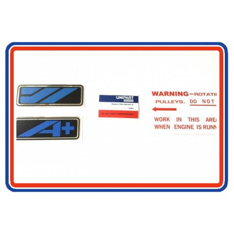 Austin Metro 4 Piece Sticker Bundle
