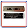 Morris Minor 1000 1956-1962 2 Piece Sticker Bundle