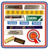 Morris Minor 1000 1968-1971 10 Piece Sticker Bundle