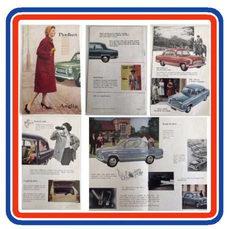 Ford Prefect Anglia 100E Brochure
