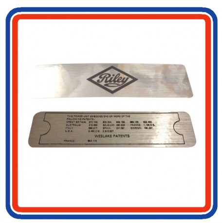 Riley Elf Mk1/2 Engine Bay 2 Piece Sticker Bundle