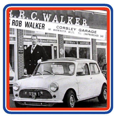 Rob Walker 'MINISPRINT' Dealer Window Sticker